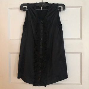 Joie sleeveless silk top XS